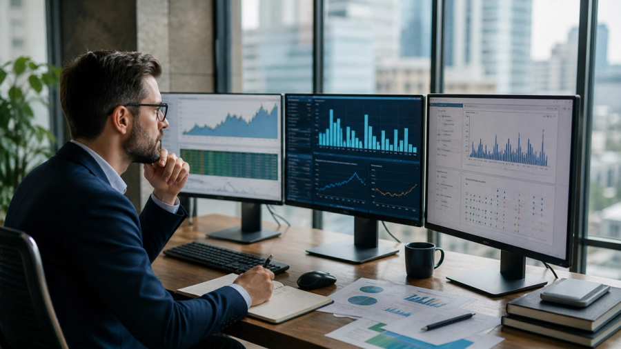 Editorial scene illustrating AI Model Pricing: Compare Real Cost, Not Just Token Rates