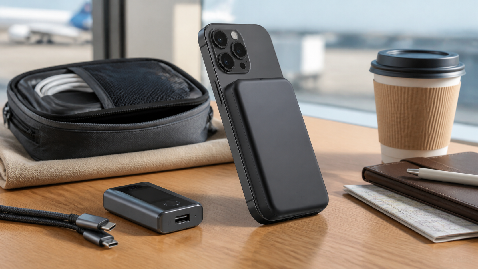 Editorial decision scene for Best Magnetic Power Bank: Where VERTU V Reserve Fits, illustrating the product category without depicting an exact VERTU configuration