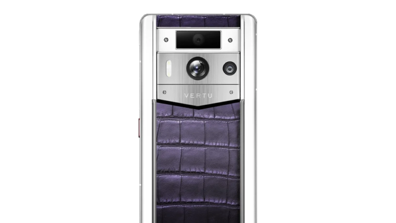A Vertu Grand Watch with a black ceramic case and sophisticated dial.