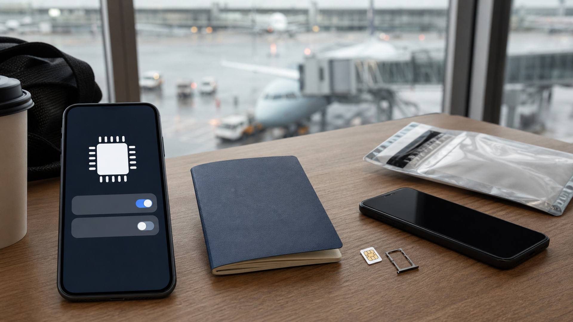 eSIM profile and physical SIM compared for international travel security