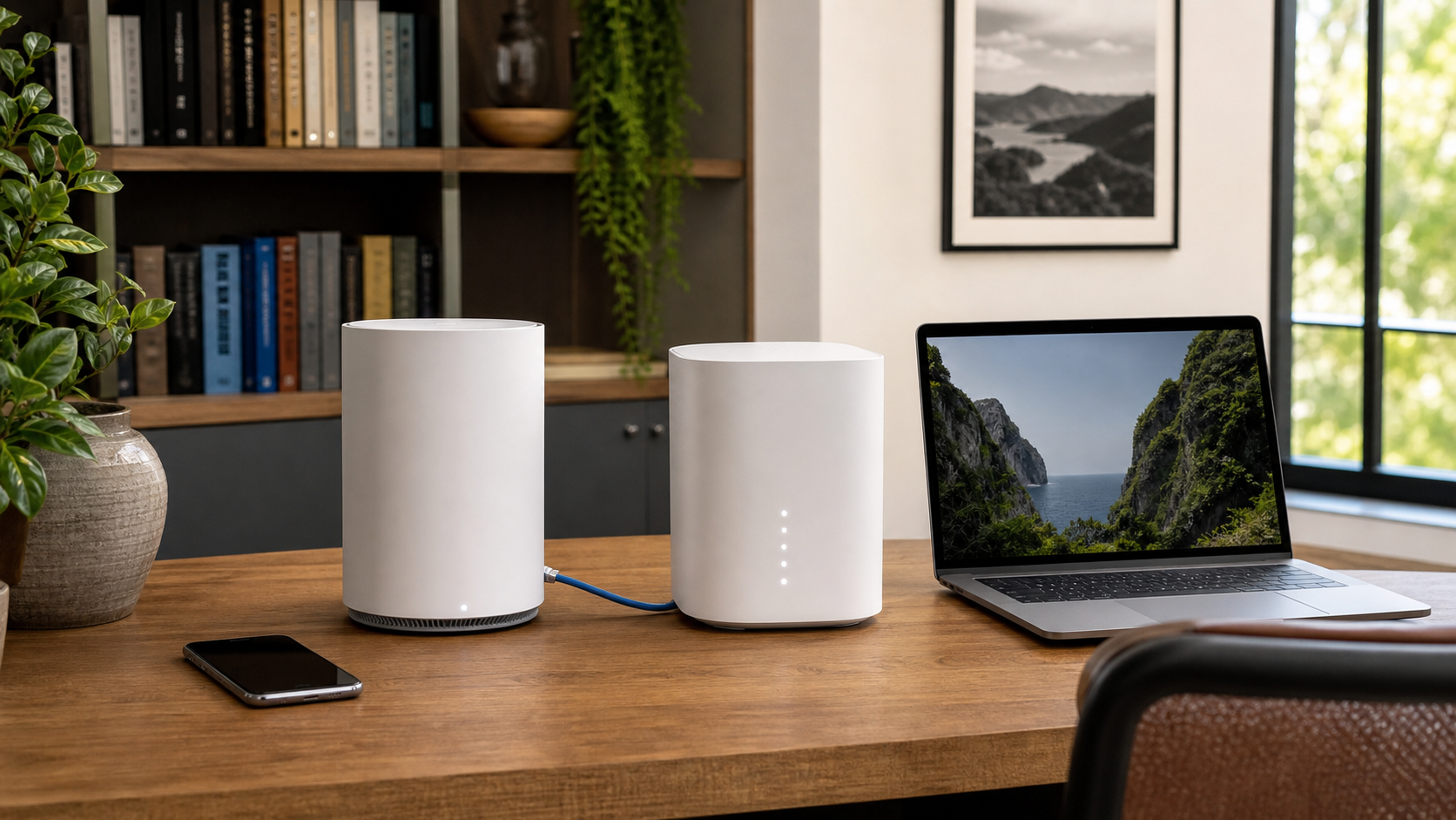 Wi-Fi 7 vs Wi-Fi 6E shown as a practical comparison