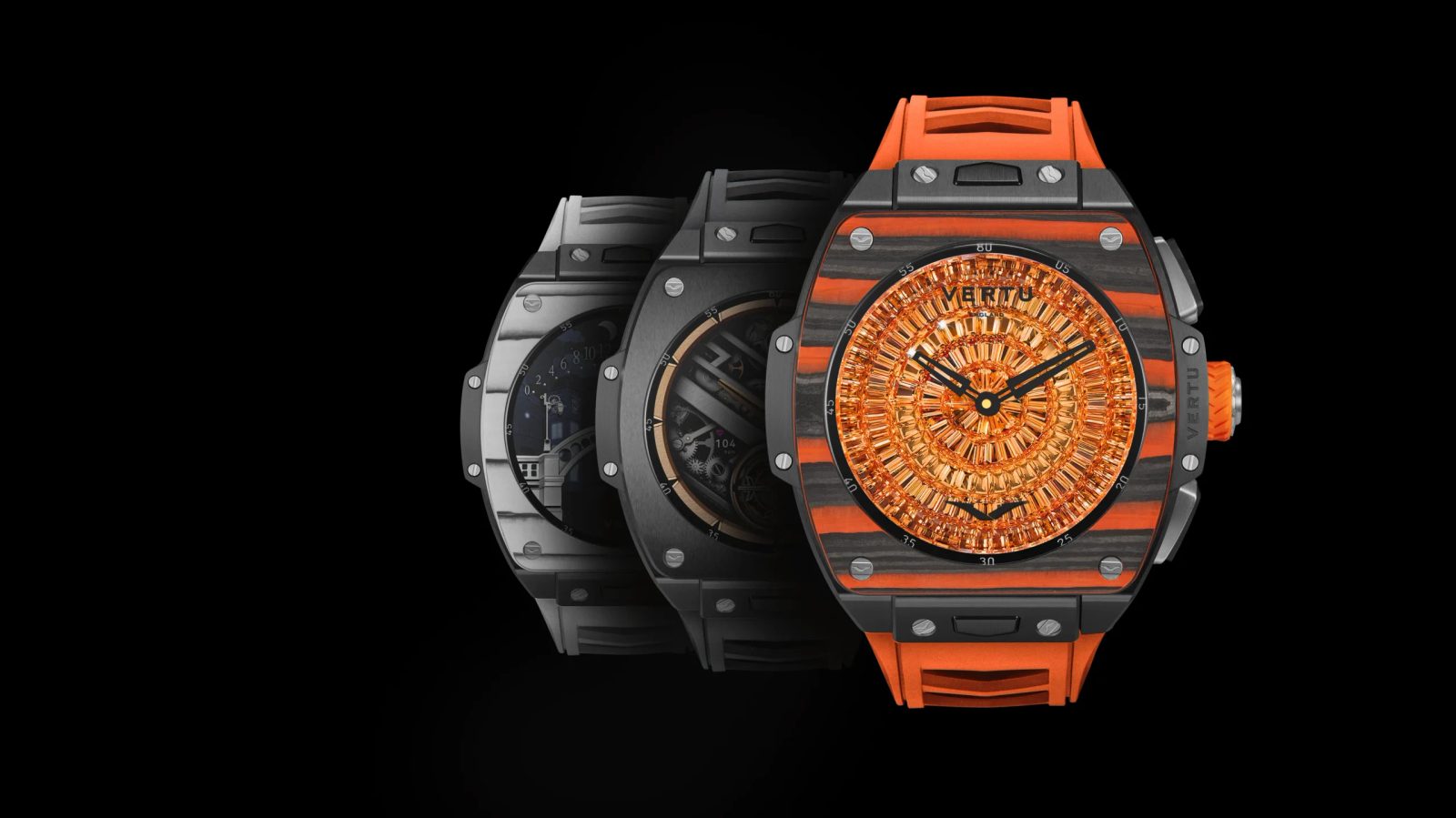 Microcrystalline Black Ceramic / Two-Tone Carbon Fiber