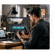Editorial scene illustrating YouTube Shopping and Amazon: What Changes for Creators