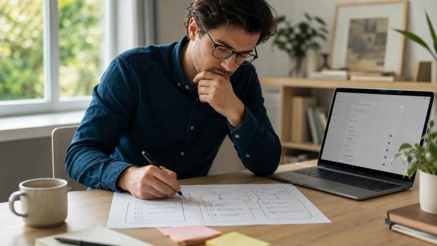 Writer organising concise preferences, boundaries and output rules for an AI assistant