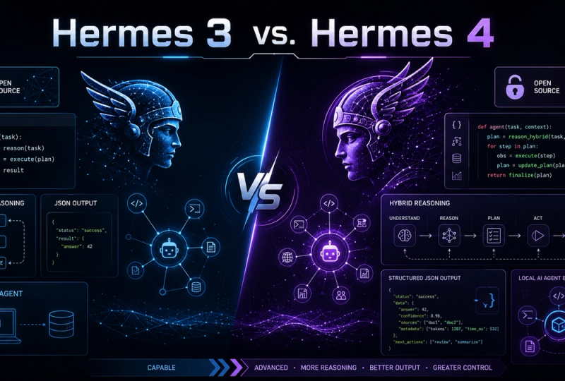 Nous Research Hermes 4 vs. Hermes 3: Deep Comparison and Practical Guide