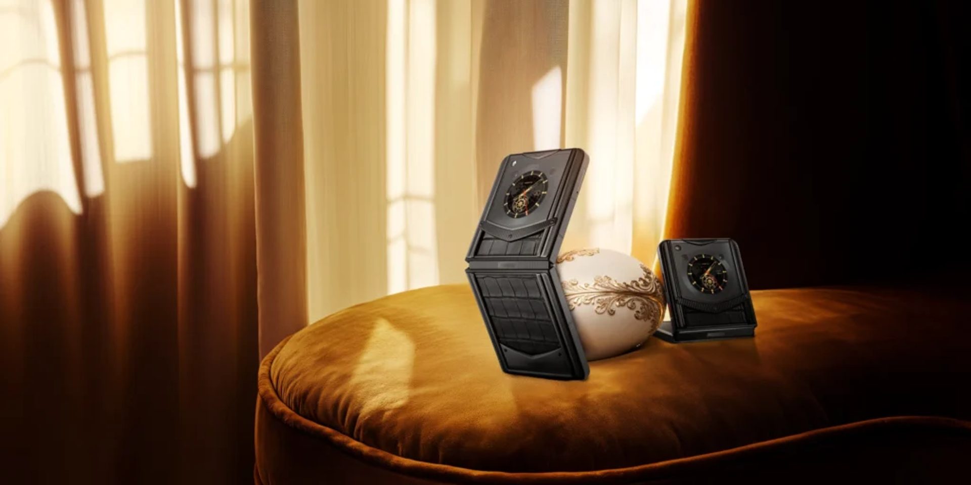 A sophisticated smartphone interface displaying security and privacy settings.