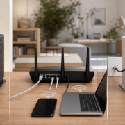 Router vs Modem shown as a practical comparison