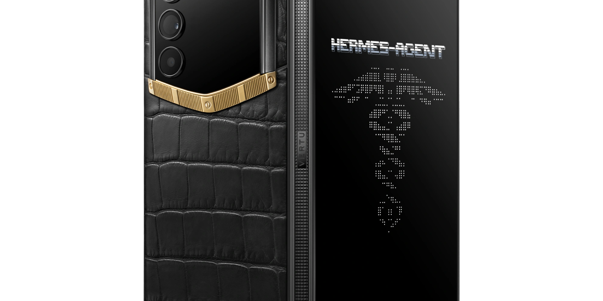 A collection of VERTU AI Aura Rings in various colours.