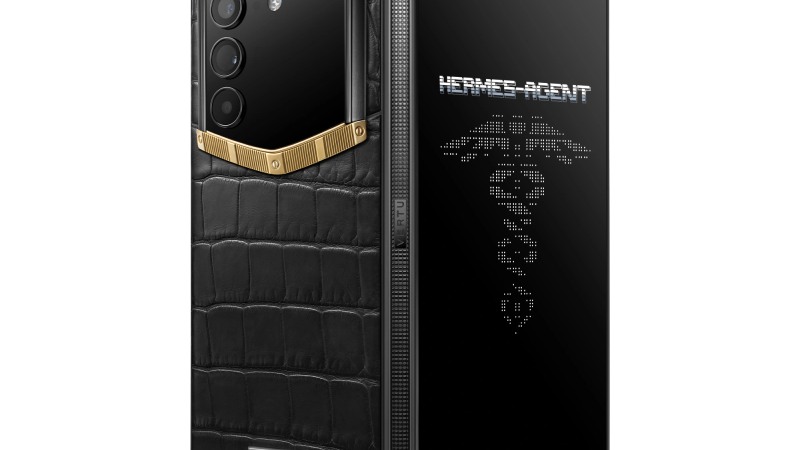 A collection of VERTU AI Aura Rings in various colours.