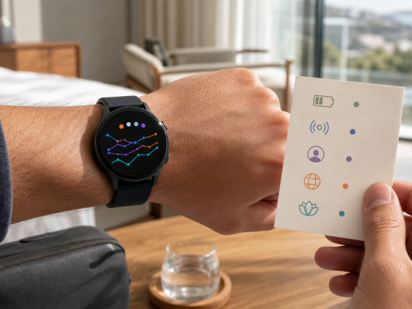 Wearer reviews an unbranded smartwatch and a five-point checklist for battery, sensors, AI insights, availability and wellness limits.