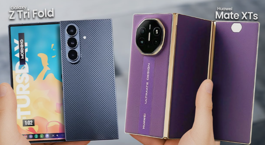 2026 Tri-Fold Smartphone Guide: Comparing Huawei Mate XT and Samsung Galaxy Z TriFold