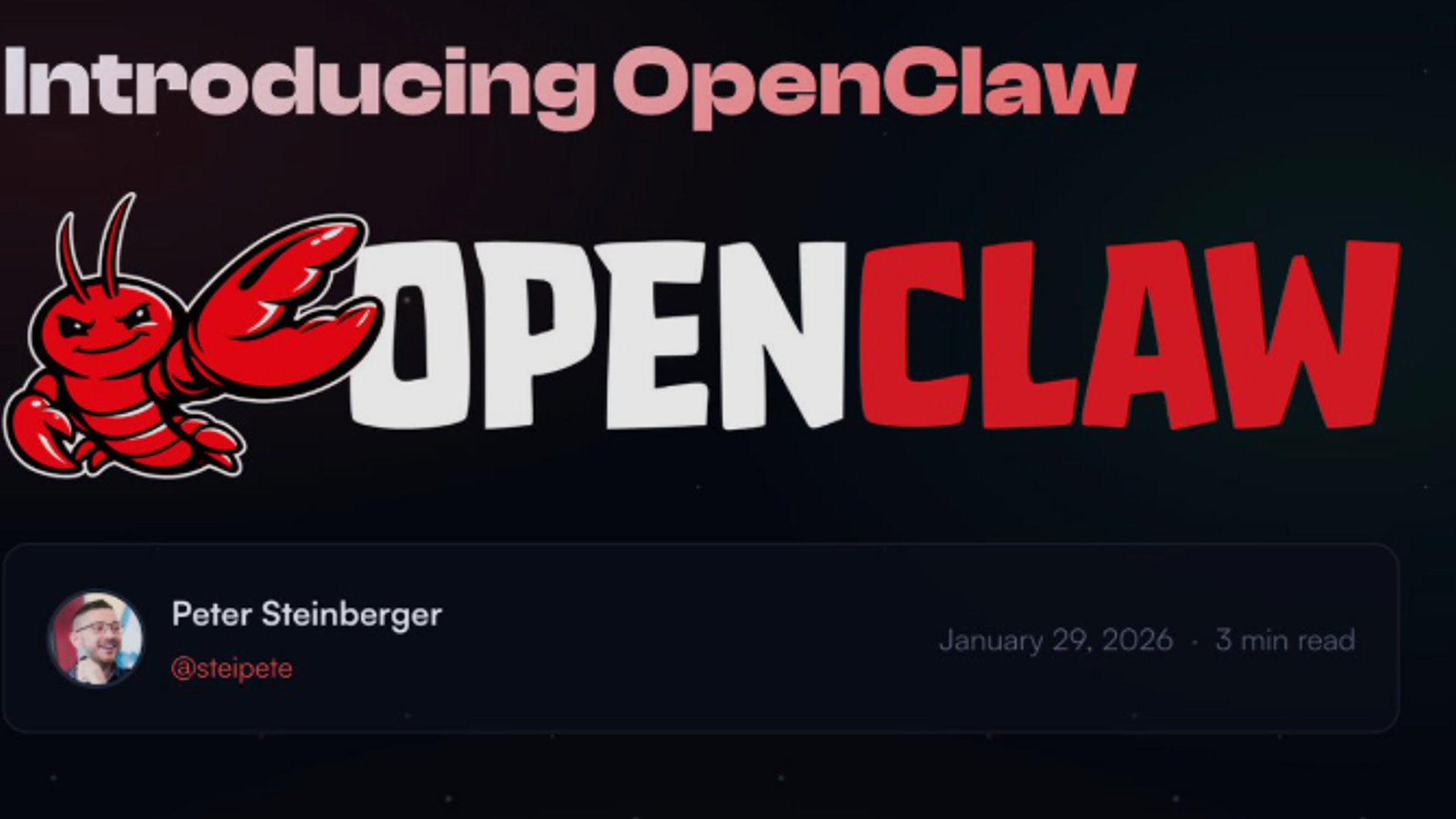 From Clawdbot to OpenClaw: The Three-Name Journey of the Hottest Open-Source AI Assistant