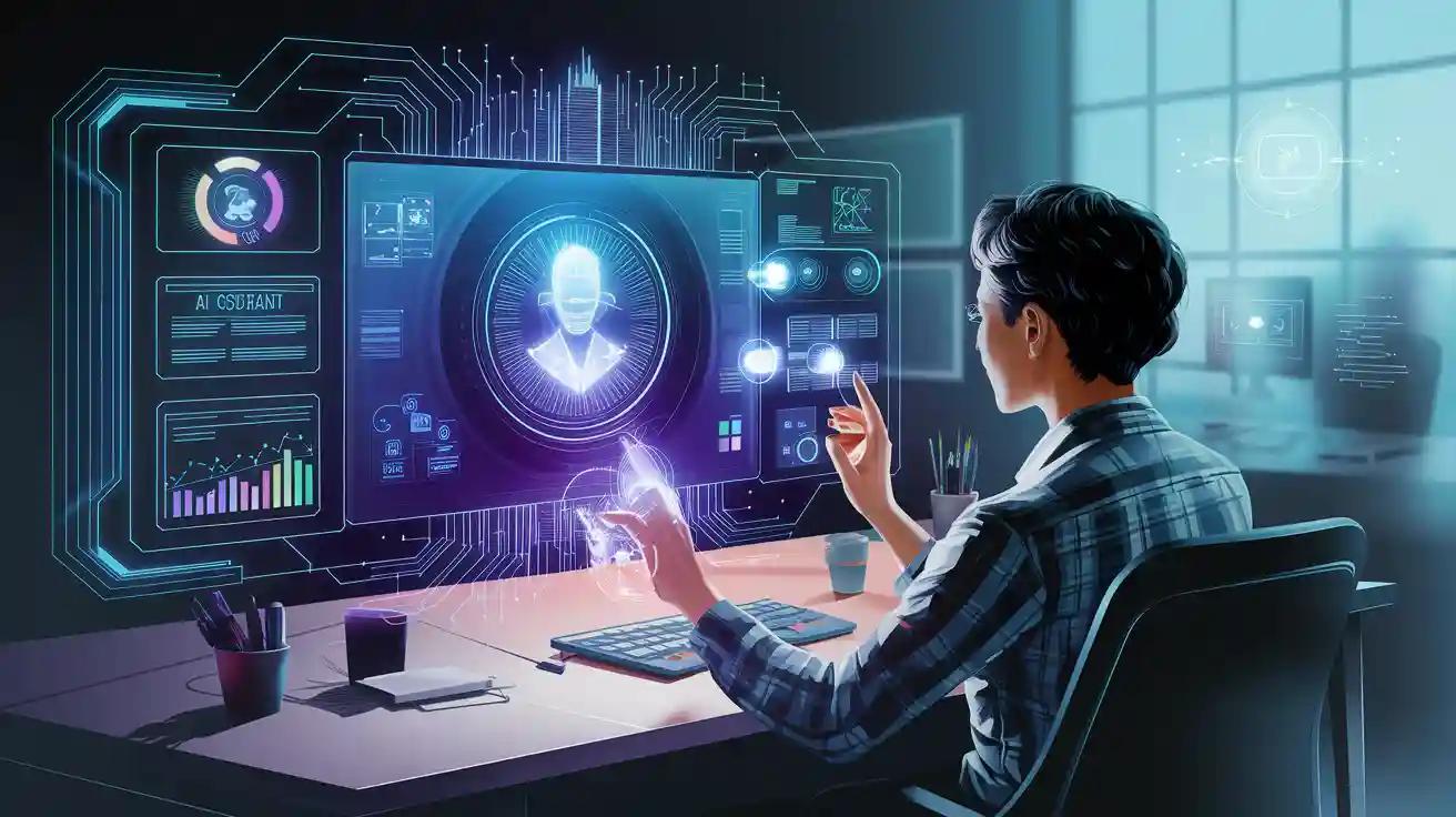 Using AI to generate interactive presentations