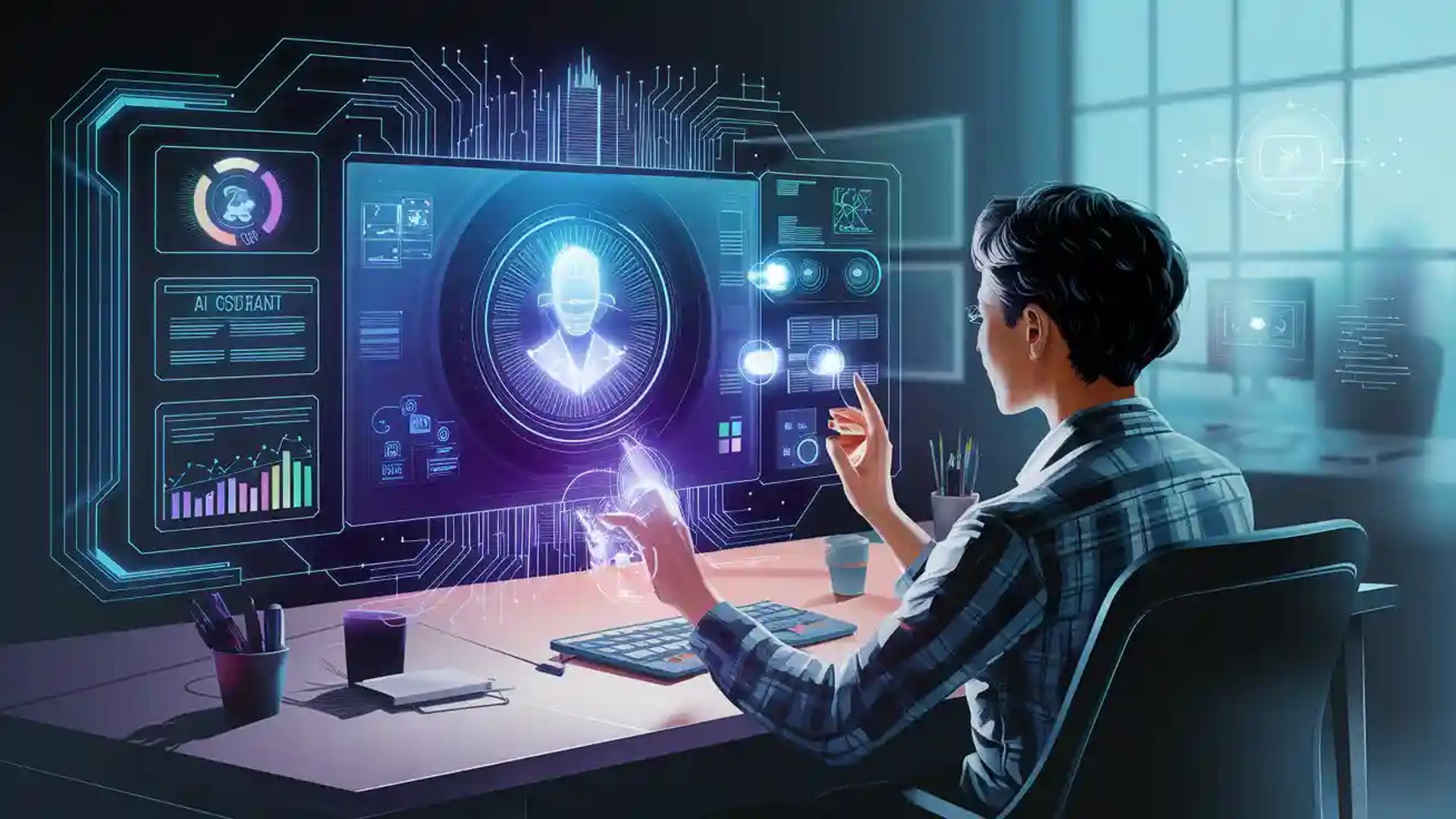 Using AI to generate interactive presentations