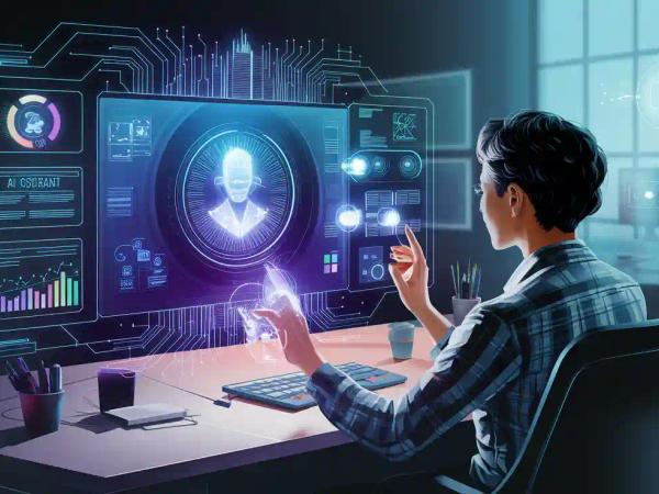 Using AI to generate interactive presentations