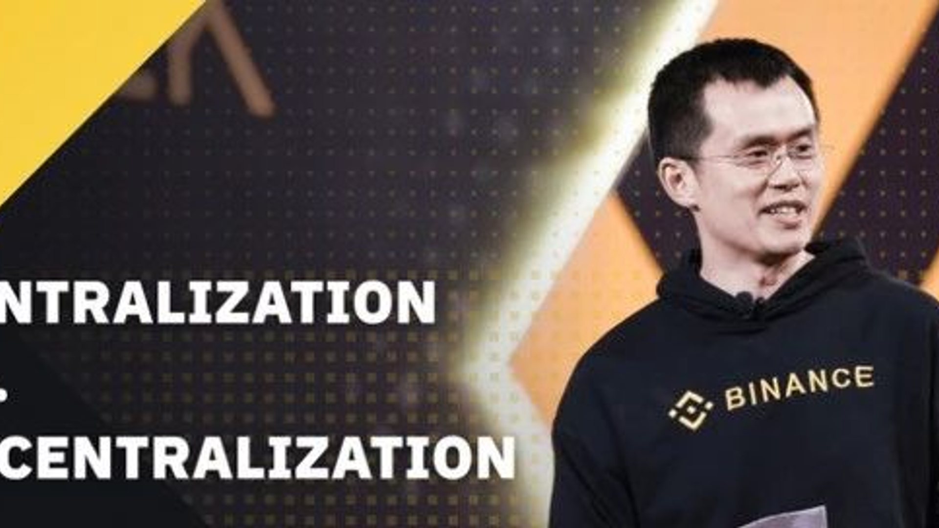Has Zhao Changpeng's view on centralization and decentralization changed in the past three years?