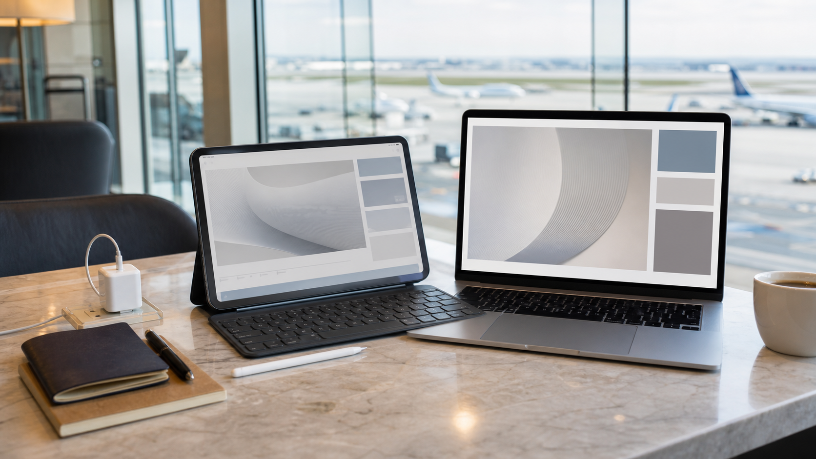 iPad Pro vs MacBook Air shown as a practical comparison
