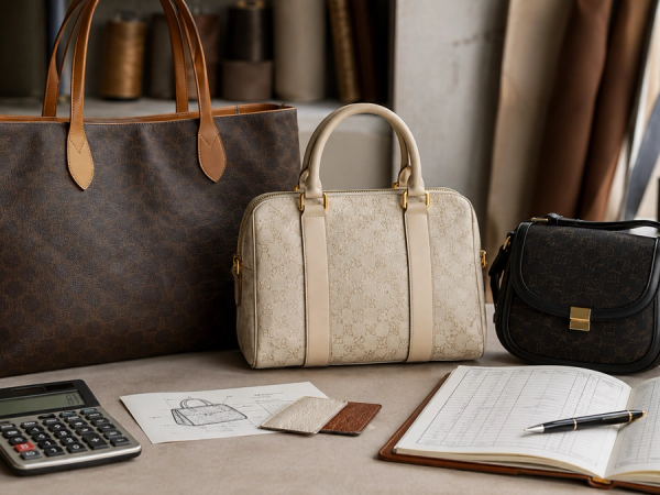 Premium handbags compared by material, size, purchase price and five-year ownership cost