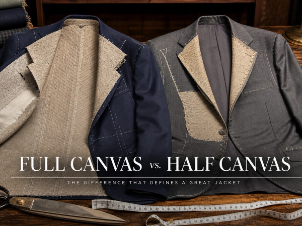 Full-Canvas vs Half-Canvas Suit shown as a practical comparison
