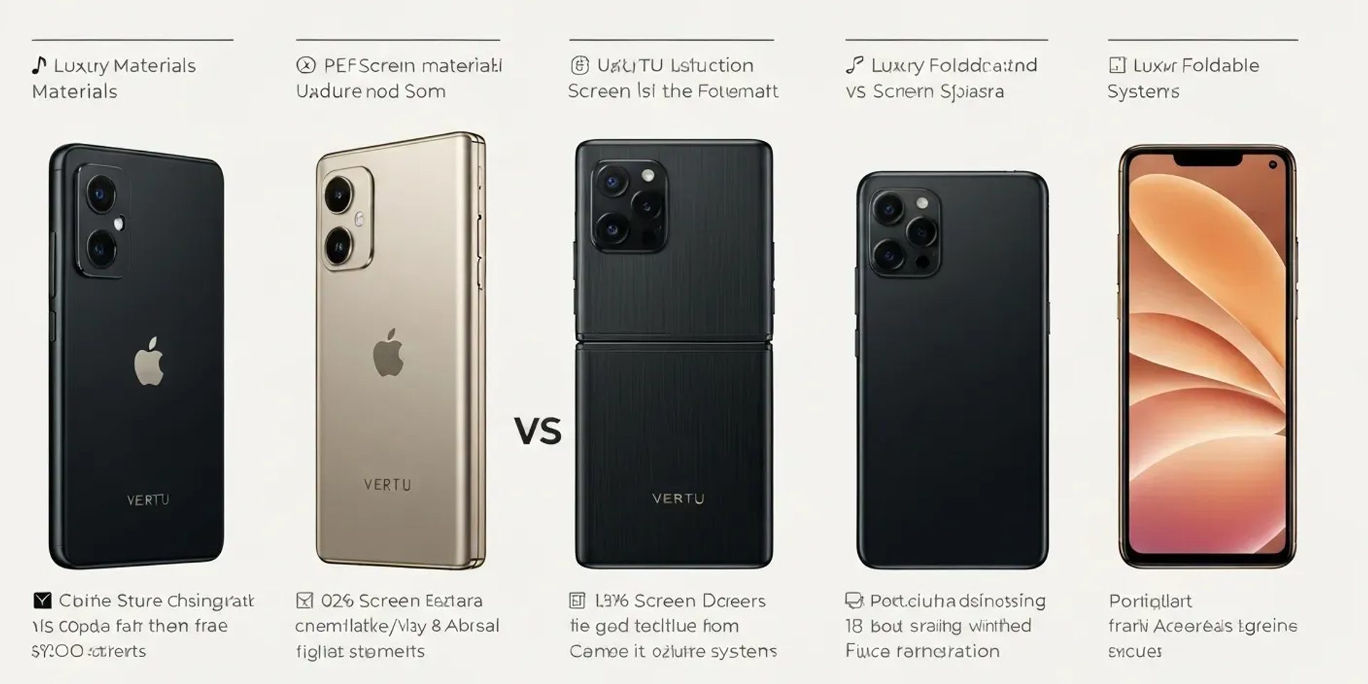 A sophisticated foldable handset displaying a complex interface