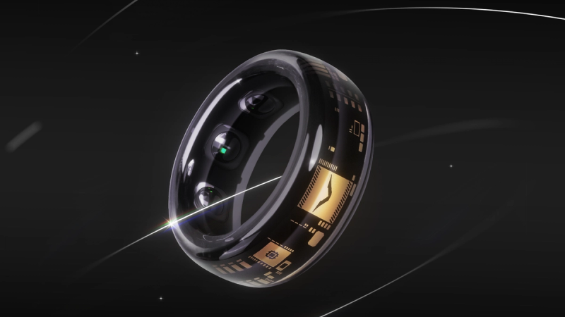The Vertu AI Diamond Ring, showcasing its elegant design and embedded diamond.