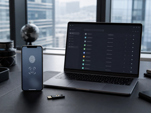 Passkey vs Password Manager shown in a practical side-by-side comparison