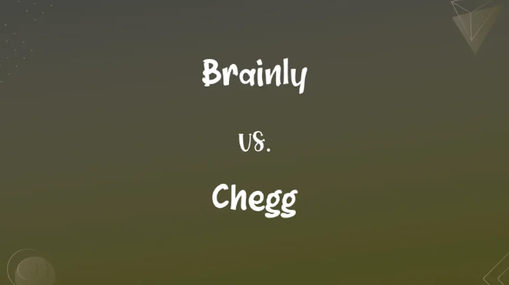 Chegg vs Brainly: A Comprehensive Guide for Professionals