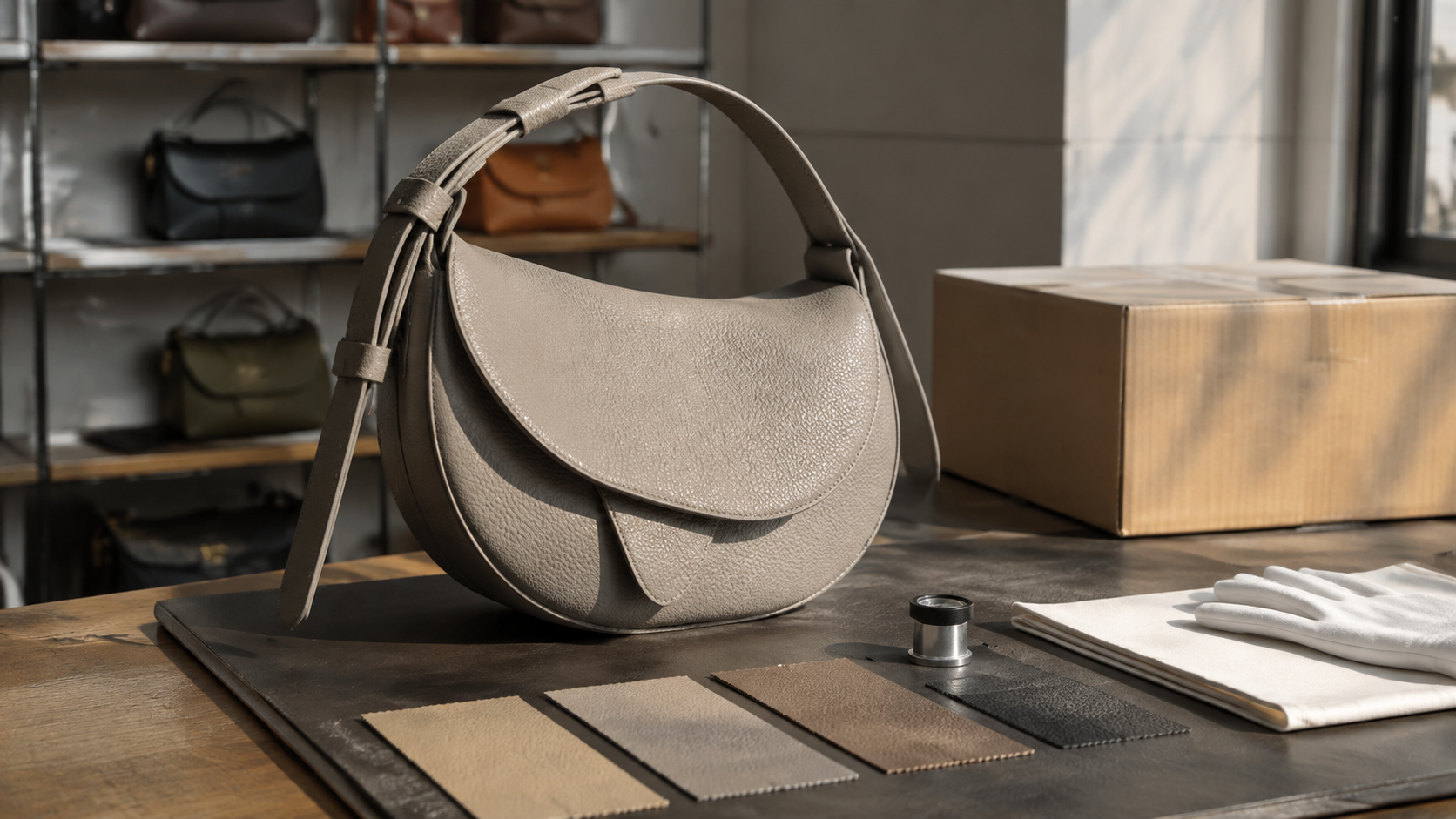 A pre-owned designer bag inspected for seller evidence, authenticity, condition and buyer protection