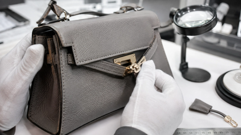 The elegant packaging and presentation of a VERTU device, reflecting the brand's commitment to a luxury experience.