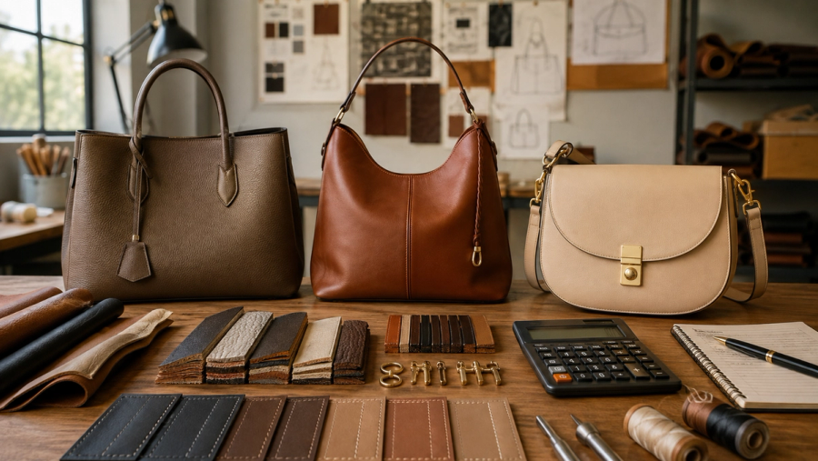 High-end handbags below trophy prices compared by leather, construction, hardware and repairability