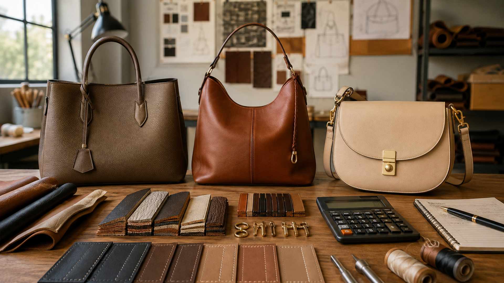 High-end handbags below trophy prices compared by leather, construction, hardware and repairability