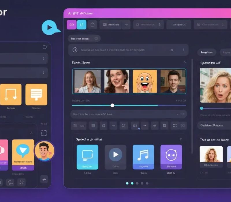 How to Design Animated Text GIFs with an AI GIF Editor