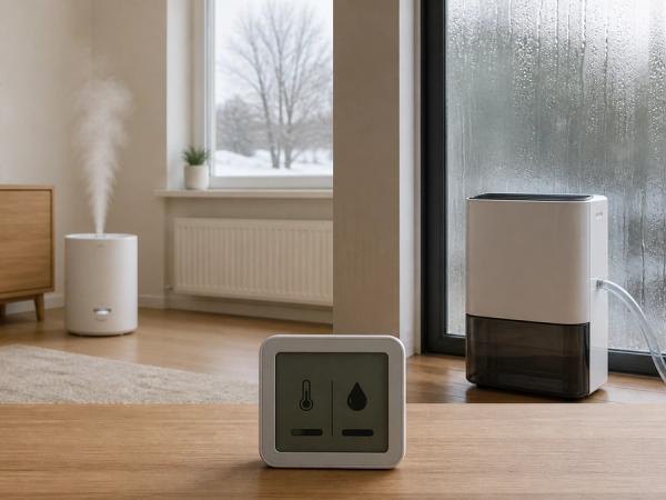 Humidifier vs Dehumidifier shown in a practical side-by-side comparison