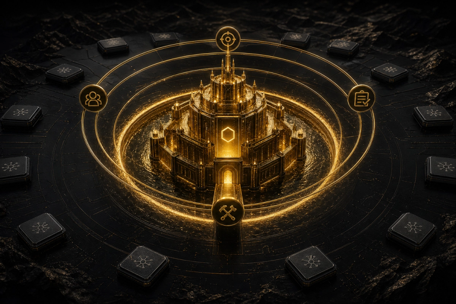 VERTU blog cover — the-operating-system-is-the-moat