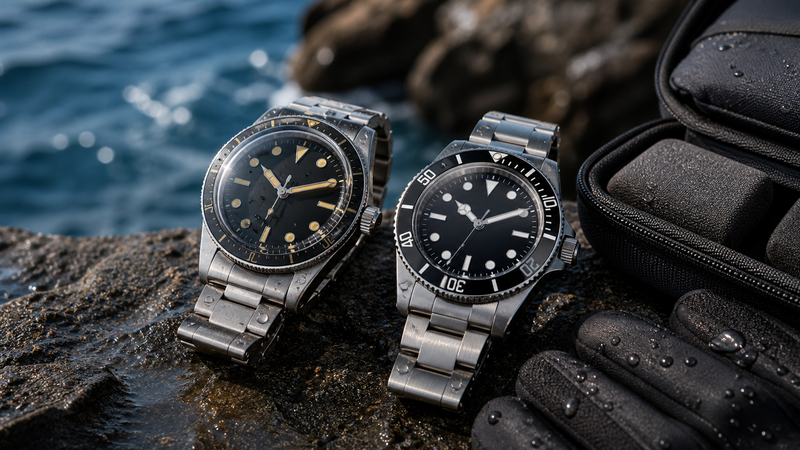 Tudor Black Bay vs Rolex Submariner shown as a practical comparison