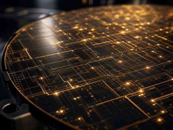 Microscopic golden circuit traces — Agentic OS micro-optimizations