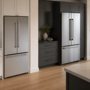 Counter-Depth vs Standard-Depth Refrigerator shown as a practical side-by-side comparison