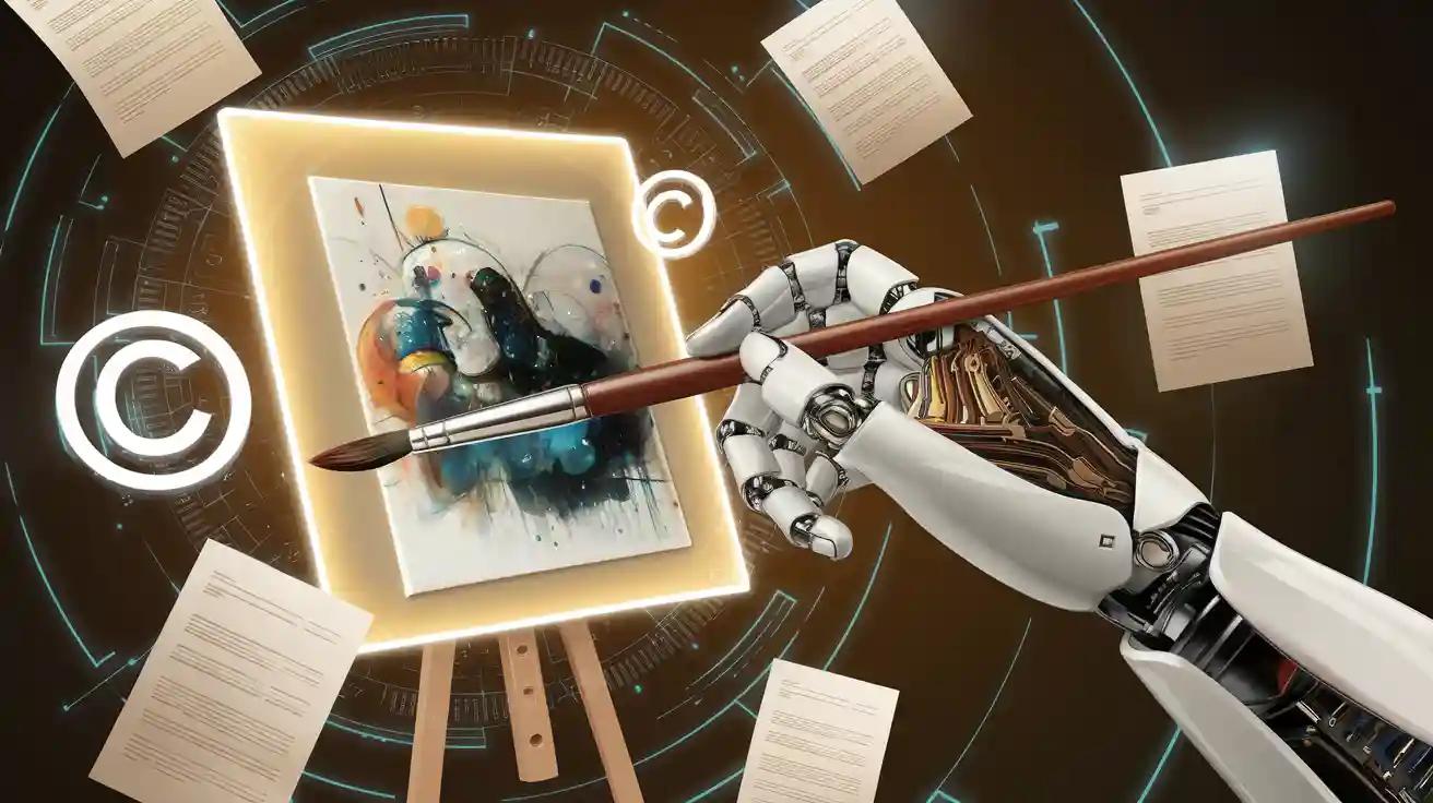 Copyright implications of using AI generated art