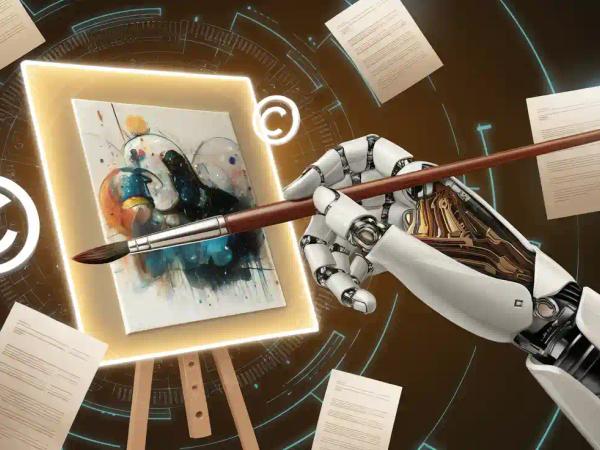 Copyright implications of using AI generated art
