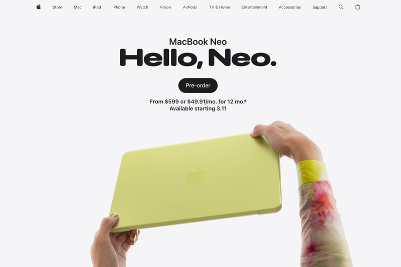 MacBook Neo vs MacBook Air 2026 comparison Budget vs Premium