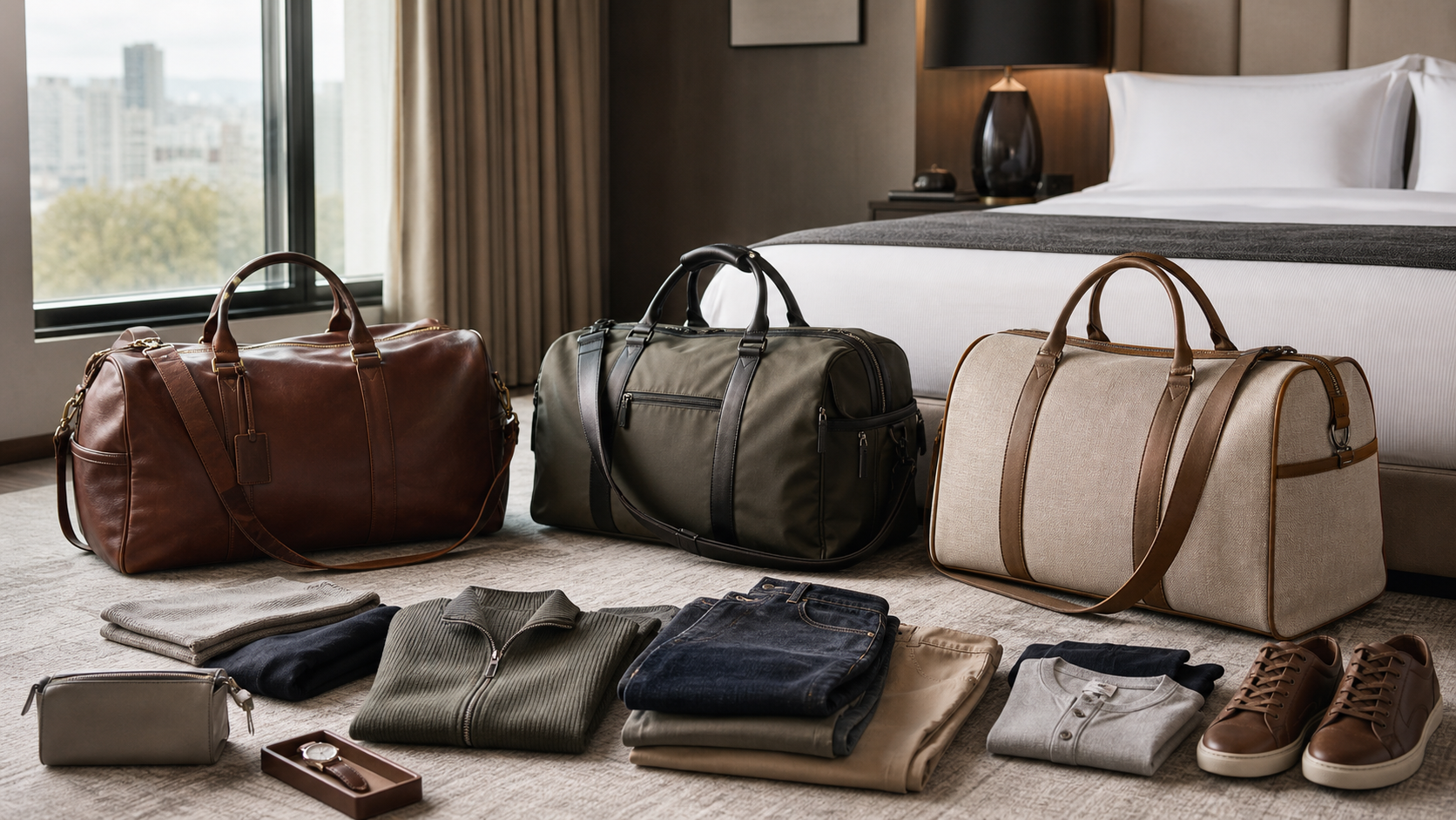 Best Luxury Weekender Bags shown as a practical comparison