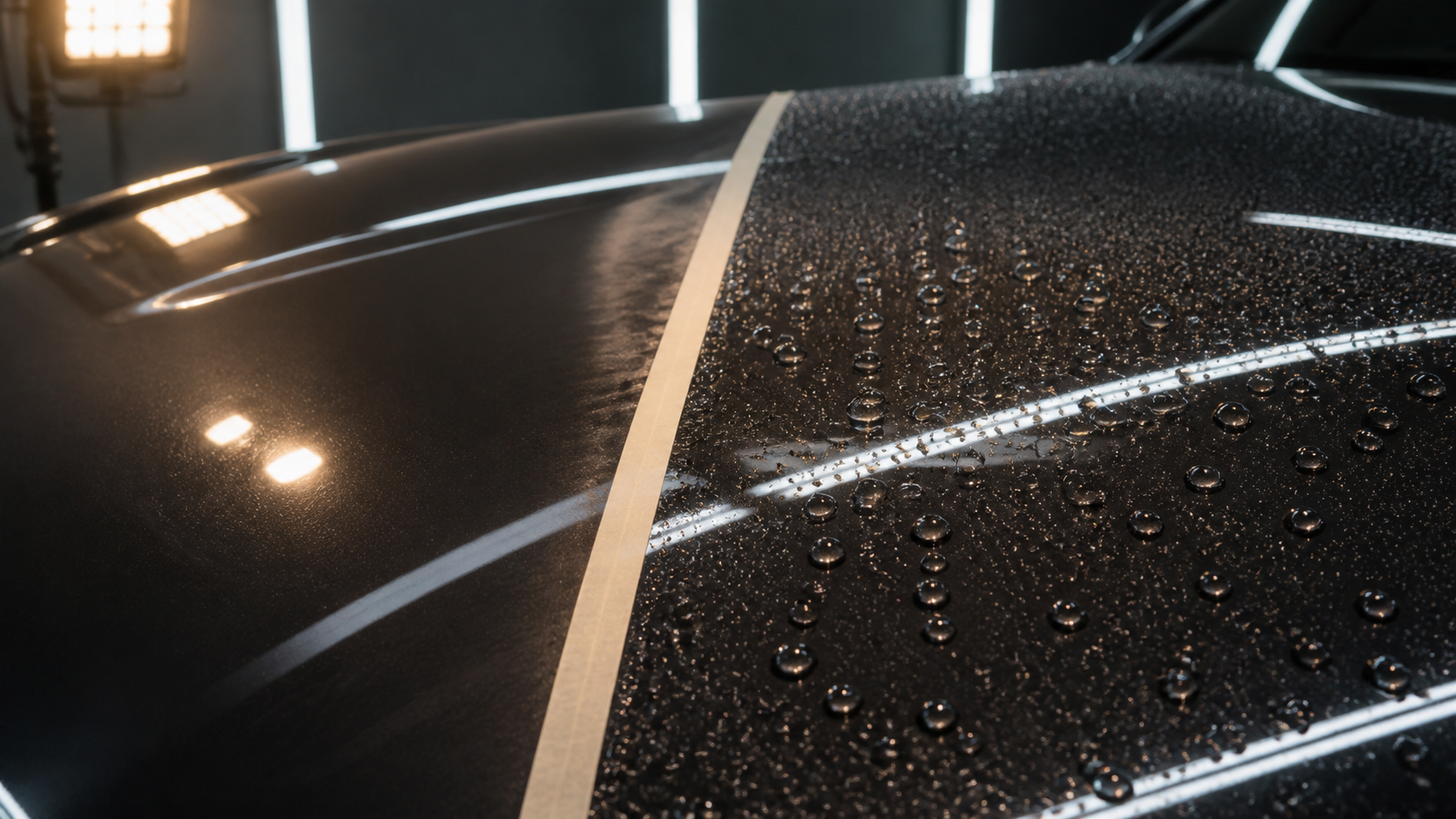 Ceramic Coating vs Wax shown in a practical side-by-side comparison