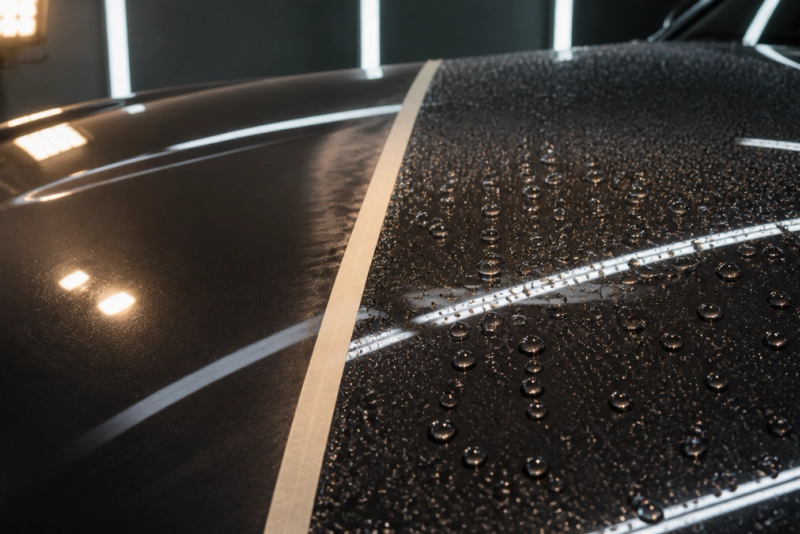Ceramic Coating vs Wax shown in a practical side-by-side comparison