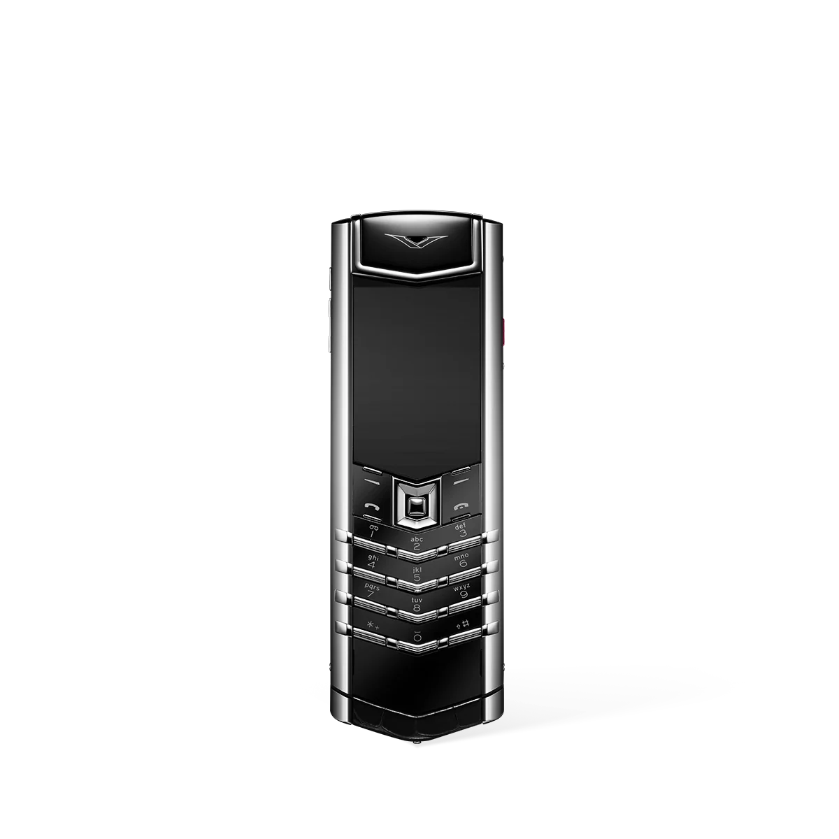 The Vertu AI Diamond Ring, showcasing a brilliant diamond set within a sleek, technologically advanced band.
