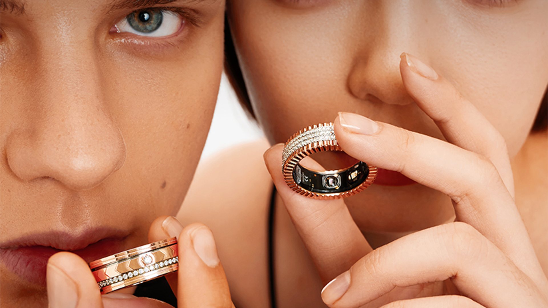 Diamond ring for women with smart health features