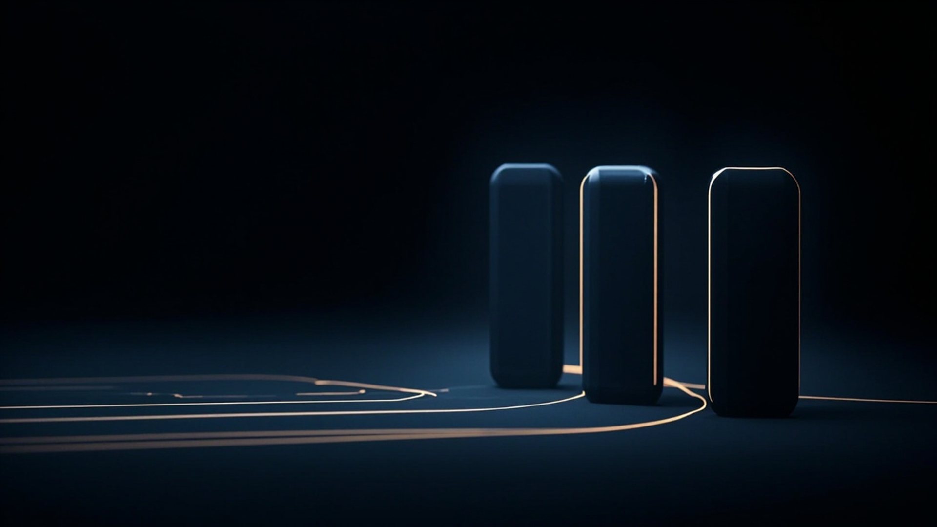 How to choose a business phone in 2026 with 5 questions — three brand lanes on dark premium background