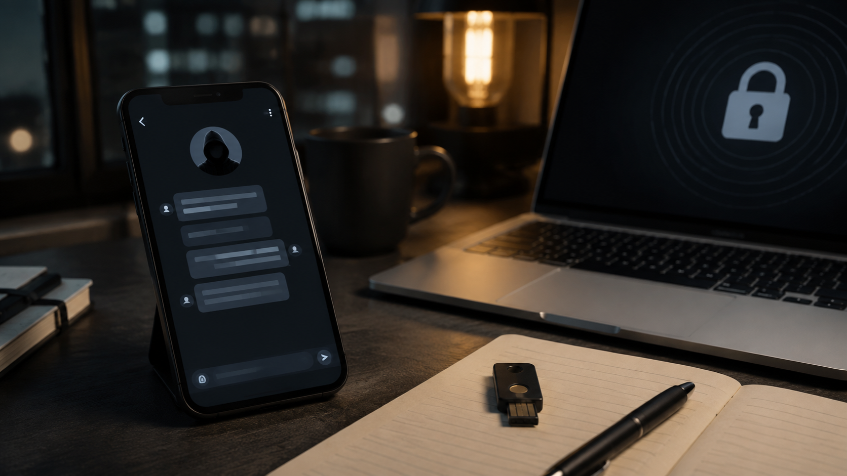 The vibrant 1.5K OLED display of the METAVERTU MAX, showing a clear and secure user interface.