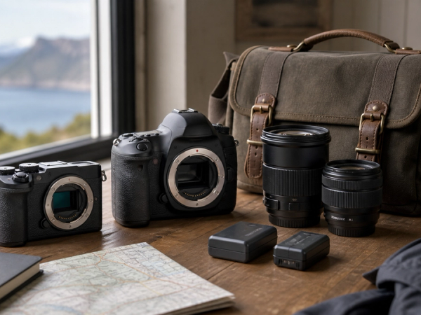 Mirrorless vs DSLR Camera shown as a practical side-by-side comparison