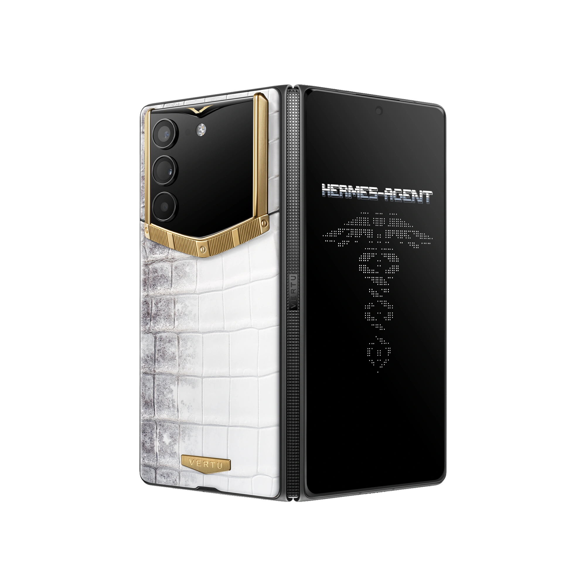 A VERTU smartphone showcasing its elegant lines and luxurious finish