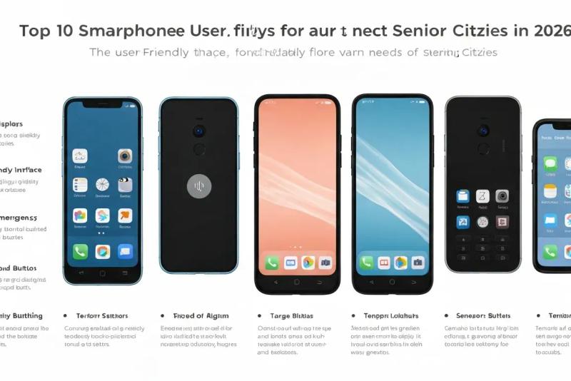 Top 10 Smartphones for Seniors 2026: Easy & Safe